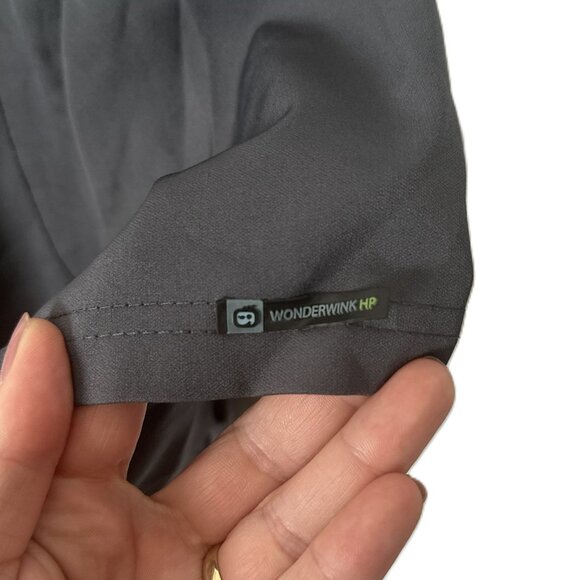 Dark Gray WonderWink Scrub Top Size XS - Picture 5 of 7